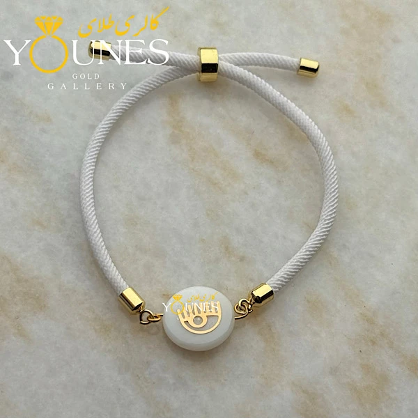 دستبند طلا صدفی کیارا 1.5cm